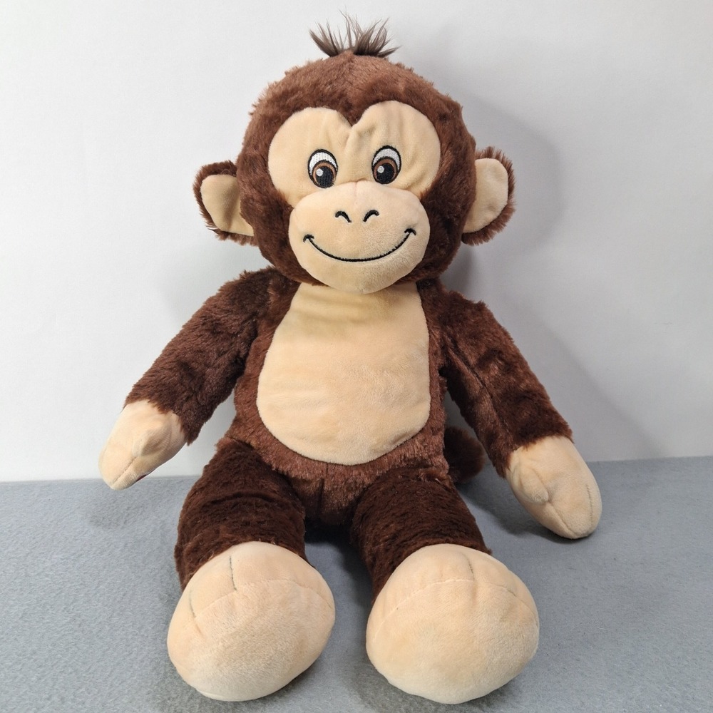 Build A Bear BAB Monkey 19" Stuffed Animal Plush 2023 No Tags